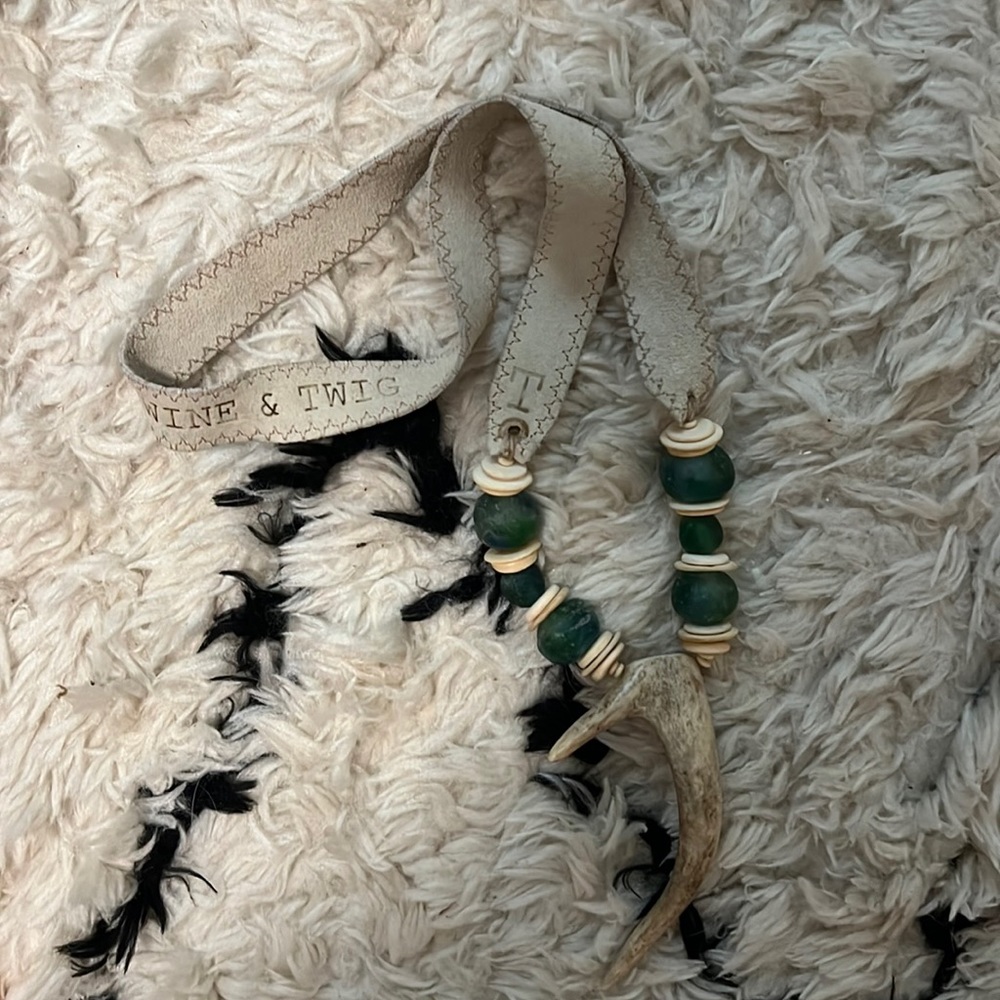 Twine & Twig Antler Necklace